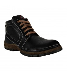 Le Costa Black Boot Shoes for Men - LCL0027